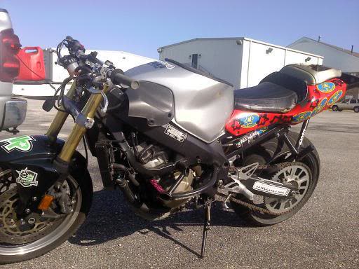 F4i stunt bike with the Naarden link
