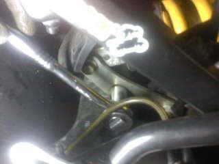 Stock link bolts on the F4i